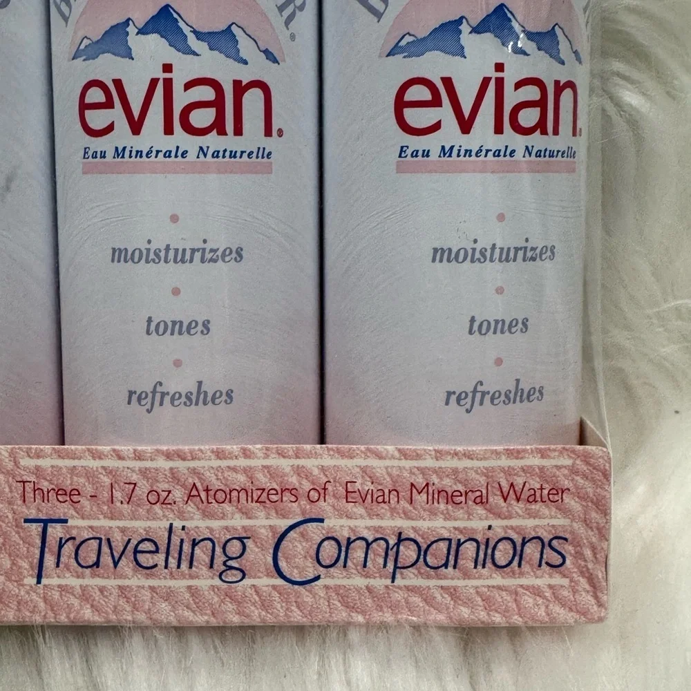 Vintage Evian Facial Spray Trio